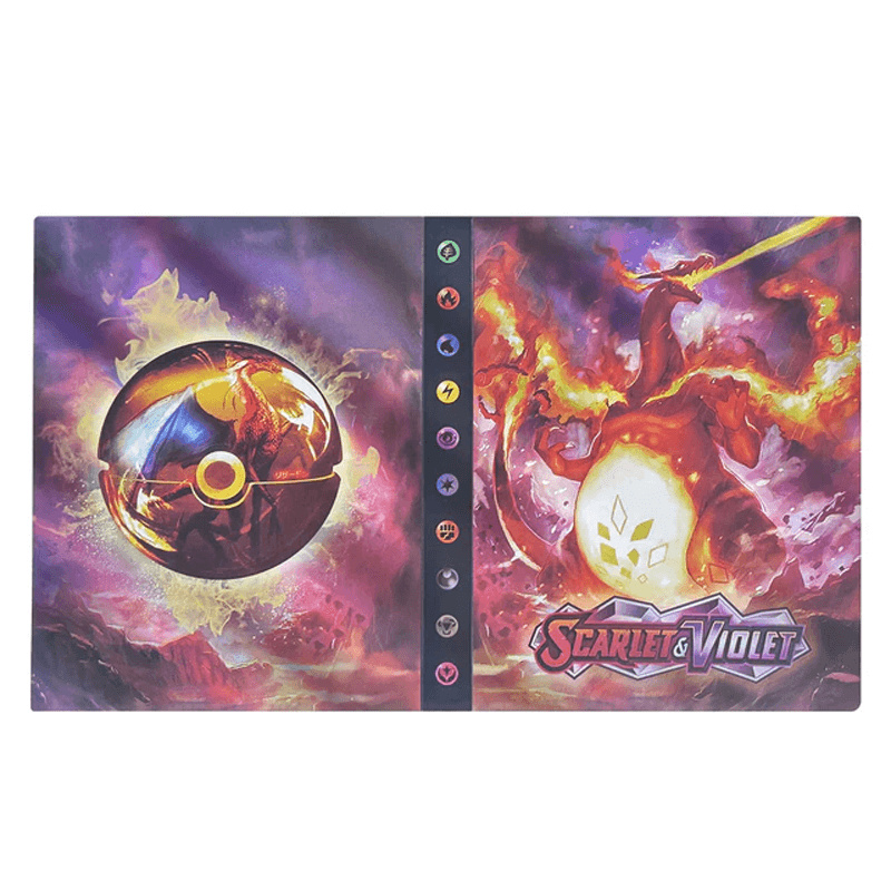 Securely store 240 trading cards in this durable collector binder, ideal for TCG & game cards.
