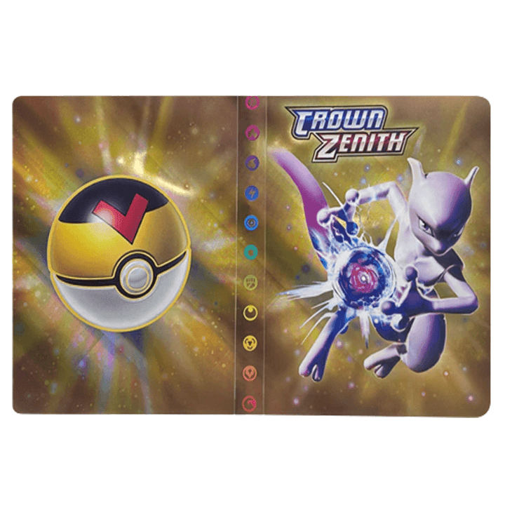 Essential 240-card collector binder for TCG storage, protecting game cards and sports card collections.
