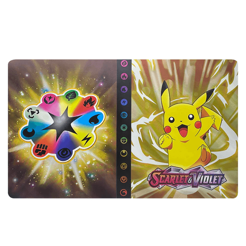 Organize your hobby with a 240-card collector binder for game cards, trading cards, & TCG.