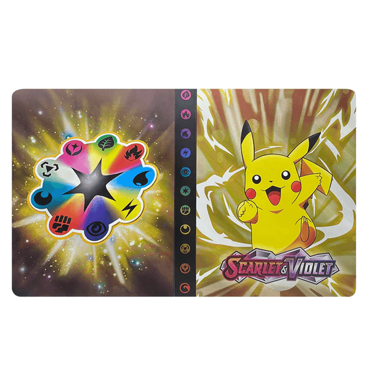 Organize your hobby with a 240-card collector binder for game cards, trading cards, & TCG.