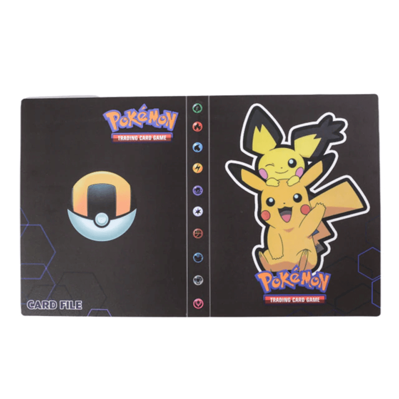 Durable 240-card album for trading cards, providing secure protection for TCG and sports cards.