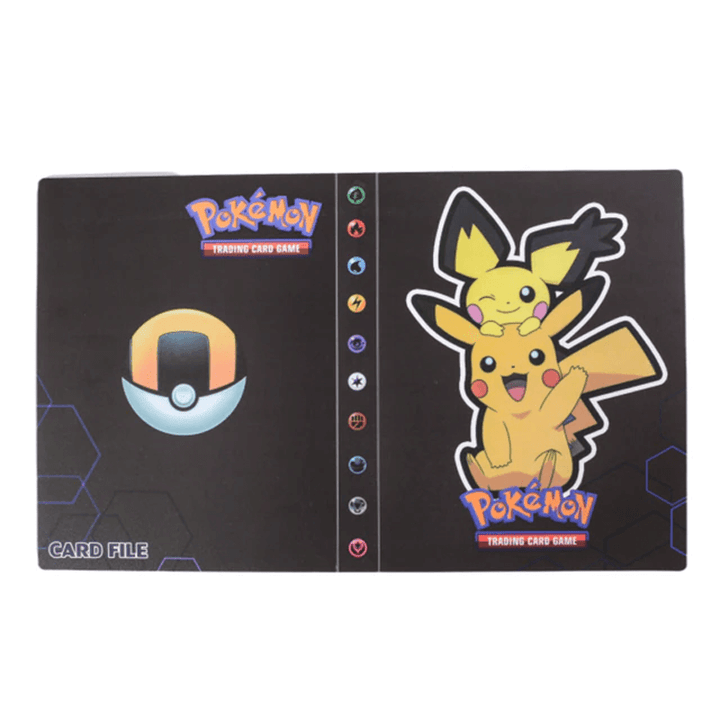 Durable 240-card album for trading cards, providing secure protection for TCG and sports cards.