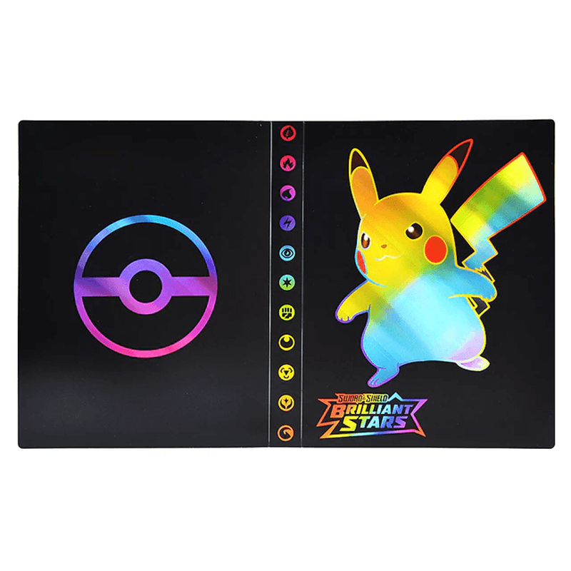Durable 240-card trading card binder. Secure protection for TCG, sports cards, and card sleeves.