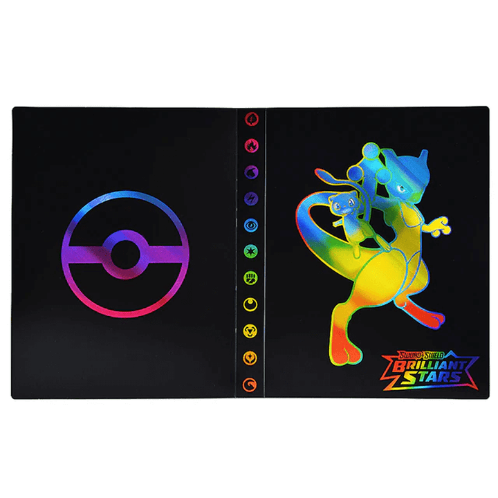 Premium 240-card album for TCG storage, ensuring secure display of trading cards & game cards.