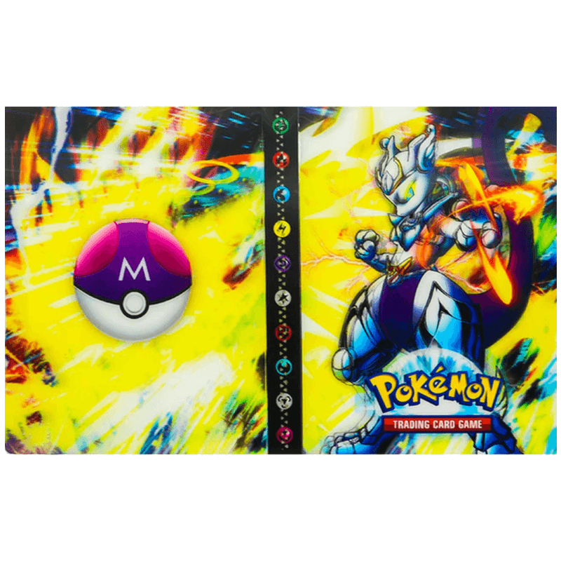 Unisex 240-card TCG storage binder. Keeps your game cards & sports card collectibles secure.