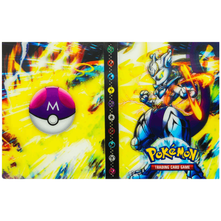 Unisex 240-card TCG storage binder. Keeps your game cards & sports card collectibles secure.