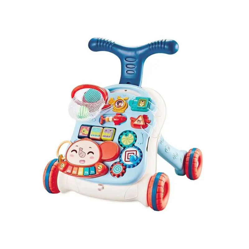 Unisex 3-in-1 Baby Walker & Activity Center