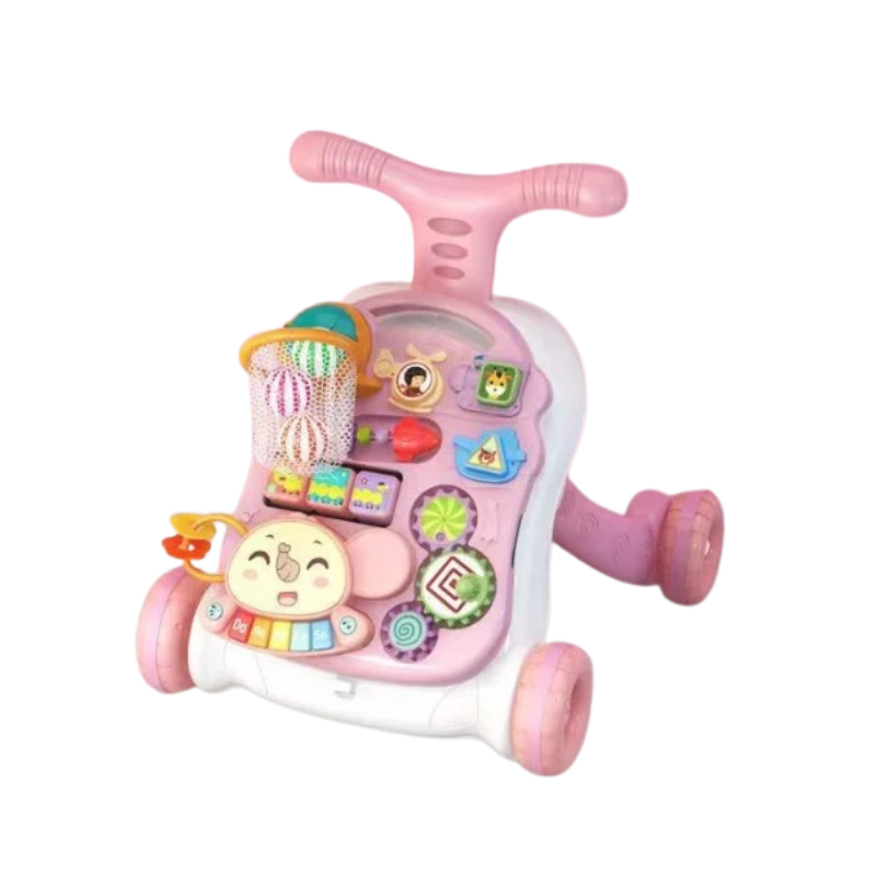 Unisex 3-in-1 Baby Walker & Activity Center