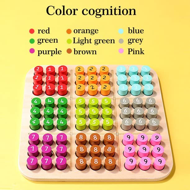 Sudoku educational game box for kids, highlighting its benefits for brain training and learning.