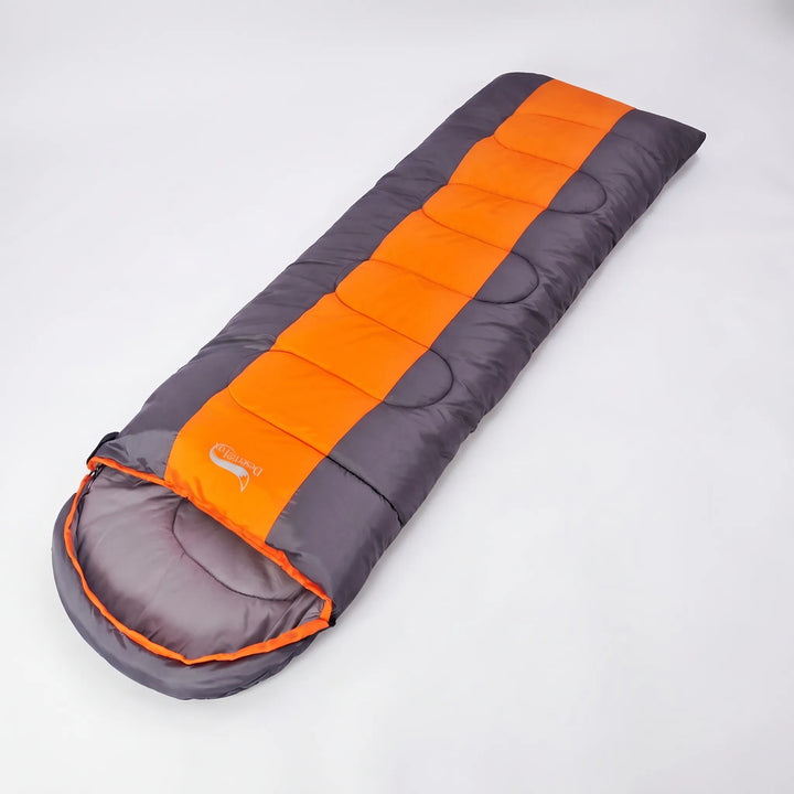 Essential 4-season outdoor gear: a lightweight, warm envelope sleeping bag for hiking, camping, and adventure.