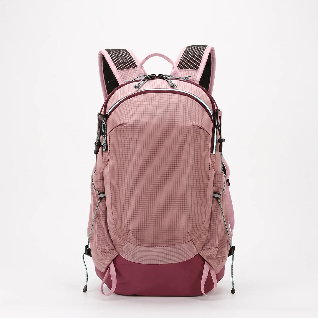 Water-resistant nylon hiking backpack, perfect for outdoor travel & adventure day trips.
