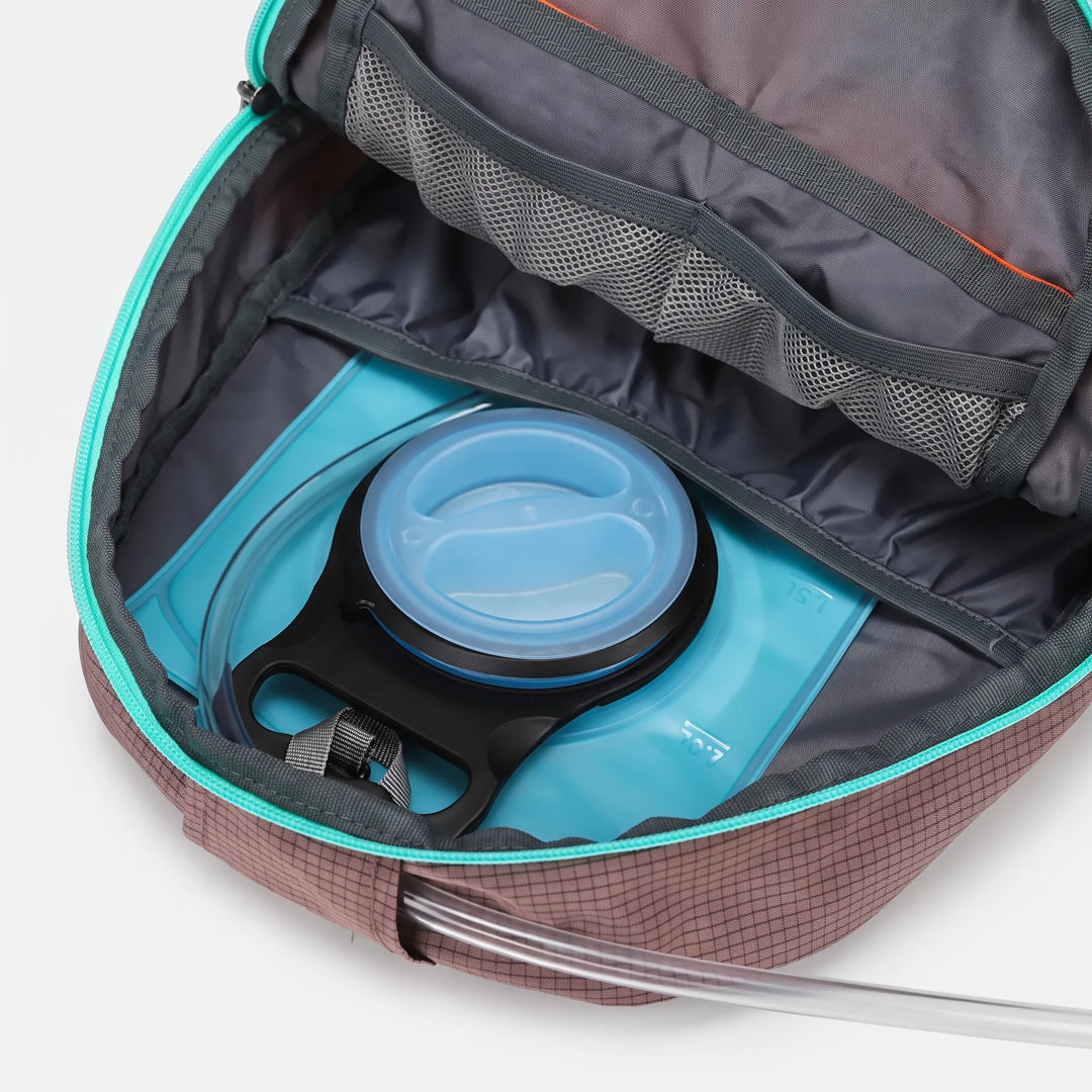 Comfortable unisex hiking backpack with adjustable straps, ready for any outdoor adventure.