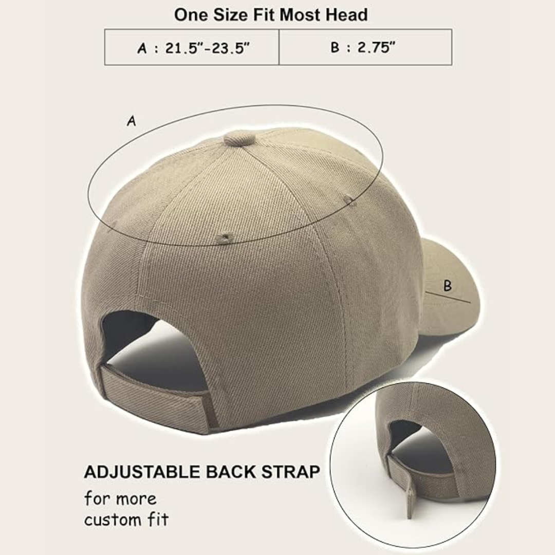 Simon adjustable performance cap, universal fit. Breathable sports headwear offering stylish sun protection.