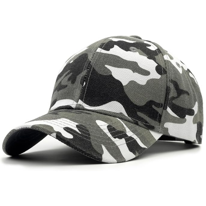 Breathable performance baseball cap, adjustable for men & women. Ideal sports gear for running, hiking, sun protection.