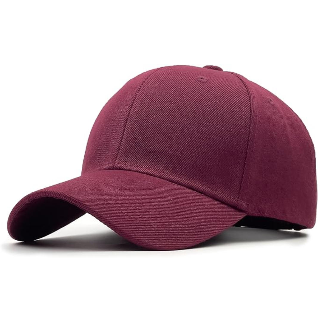 Travel-friendly adjustable performance baseball cap. Unisex design, breathable fabric for ultimate outdoor comfort.