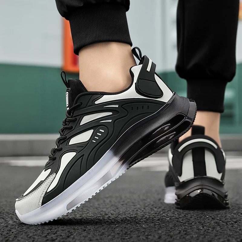 Modern AirTech unisex running sneakers. Versatile comfort shoes for performance running & everyday athletic wear.