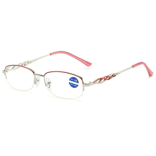 Modern lightweight multifocal reading glasses with anti-blue light lenses, a must-have vision accessory.