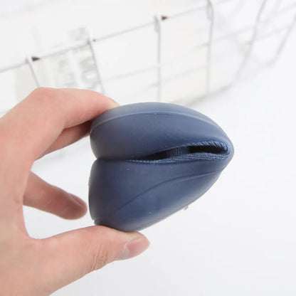 High-top anti-slip baby socks, extra coverage with a full rubber sole for stable walking.