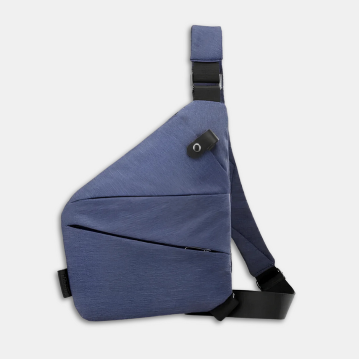 RFID protected anti-theft sling bag, unisex design for secure daily carry and travel.