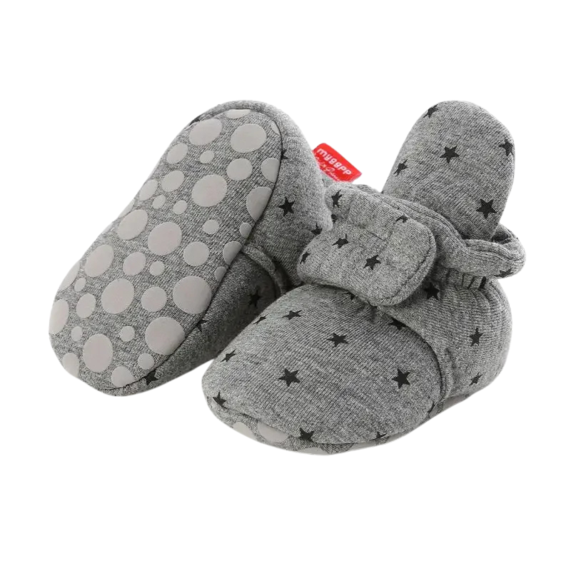 High-quality cotton anti-slip baby shoes, unisex and soft-soled, perfect footwear for growing babies.