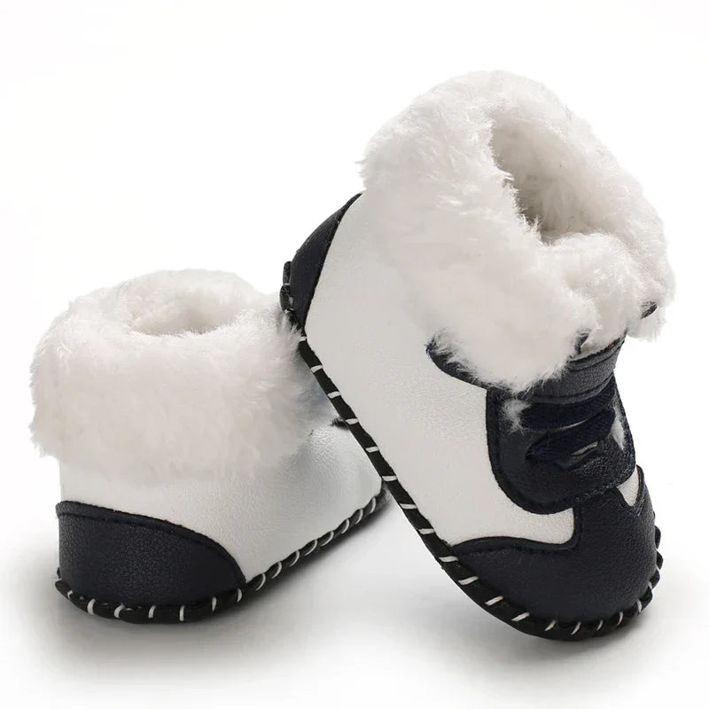 Soft sole baby boots, adjustable for secure fit, essential toddler winter footwear