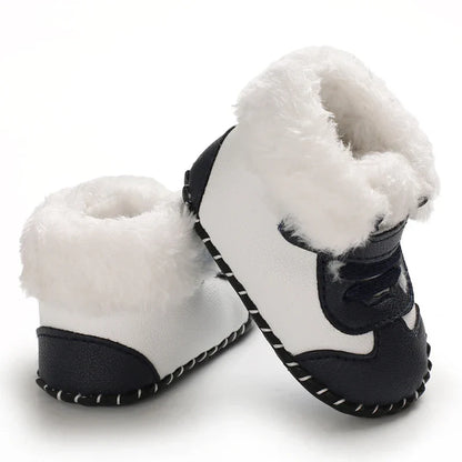 Soft sole baby boots, adjustable for secure fit, essential toddler winter footwear