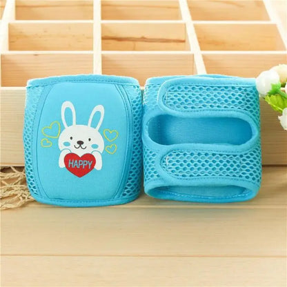 Unisex infant knee protectors, essential baby care item, promoting safe crawling