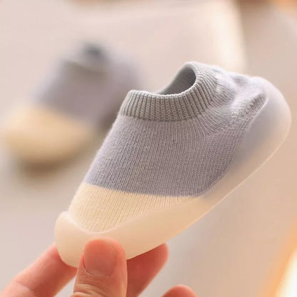 Baby accessories: soft knit walking boots, perfect for young toddlers