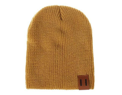 Detail of knitted texture on a unisex baby hat, warm crochet beanie for chilly days
