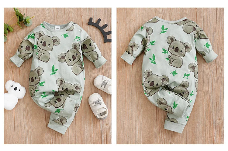 Back view of a plain white unisex baby cotton bodysuit, comfortable infant apparel