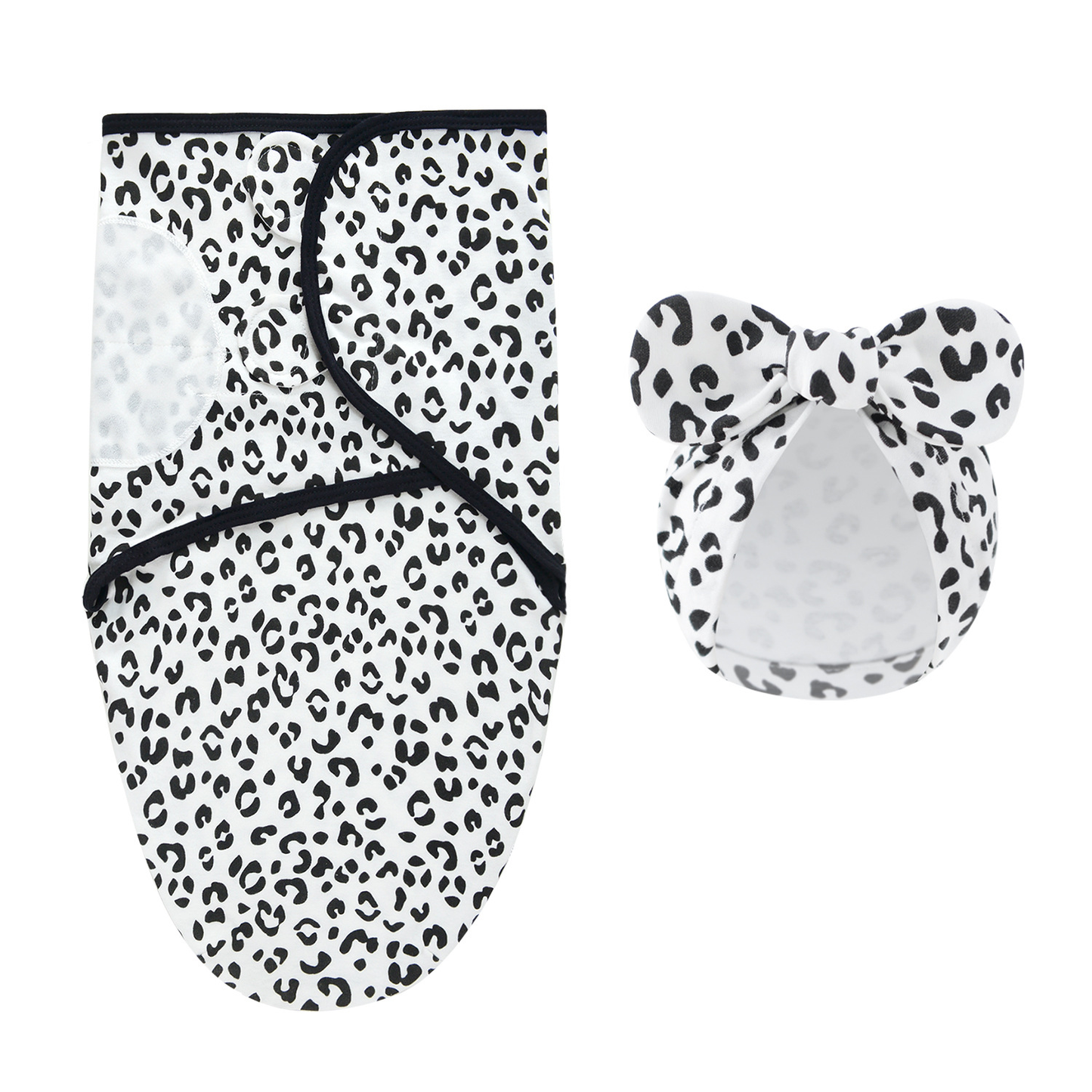 Versatile baby swaddle blanket and hat set, perfect for various infant occasions