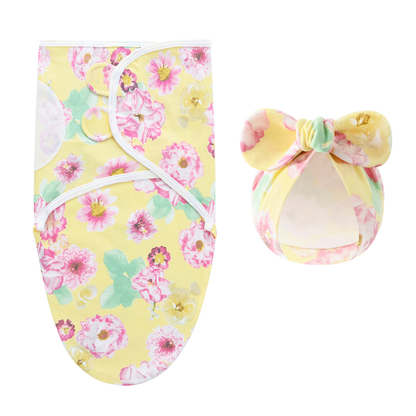 Premium cotton blend baby swaddle, designed for durability and baby comfort