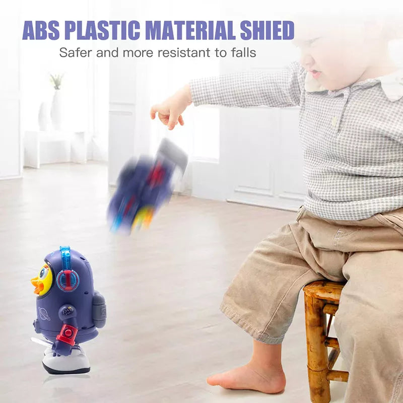 Dancing robot toy duck, an interactive and educational gift for young children