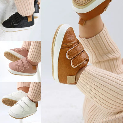 Soft sole non-slip shoes for babies and toddlers, flexible design