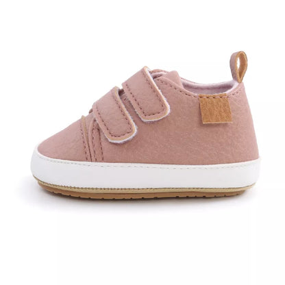 Infant non-slip sneakers, durable rubber sole for indoor and outdoor use