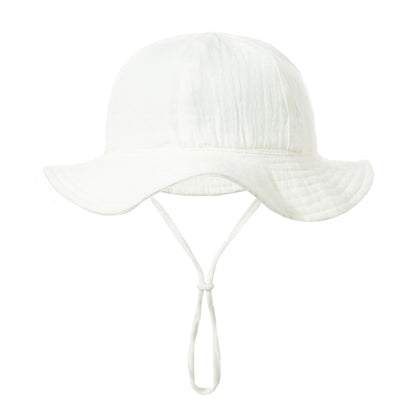 Unisex baby accessory: soft cotton bucket hat with a whimsical fairy tale print, for infants 3-12 months