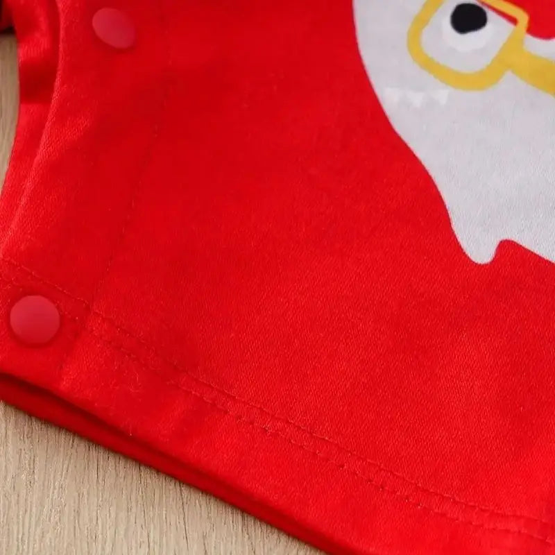 Flat lay of Baby Shark infant bodysuit, comfy new baby fashion, ideal for summer play