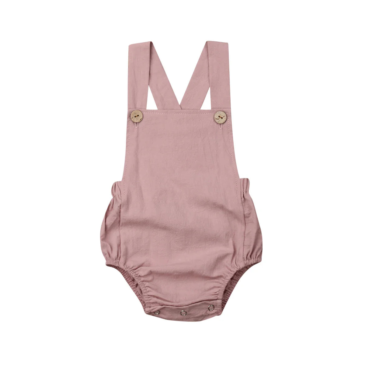 Sleeveless baby jumpsuit, crafted from premium soft cotton for everyday wear