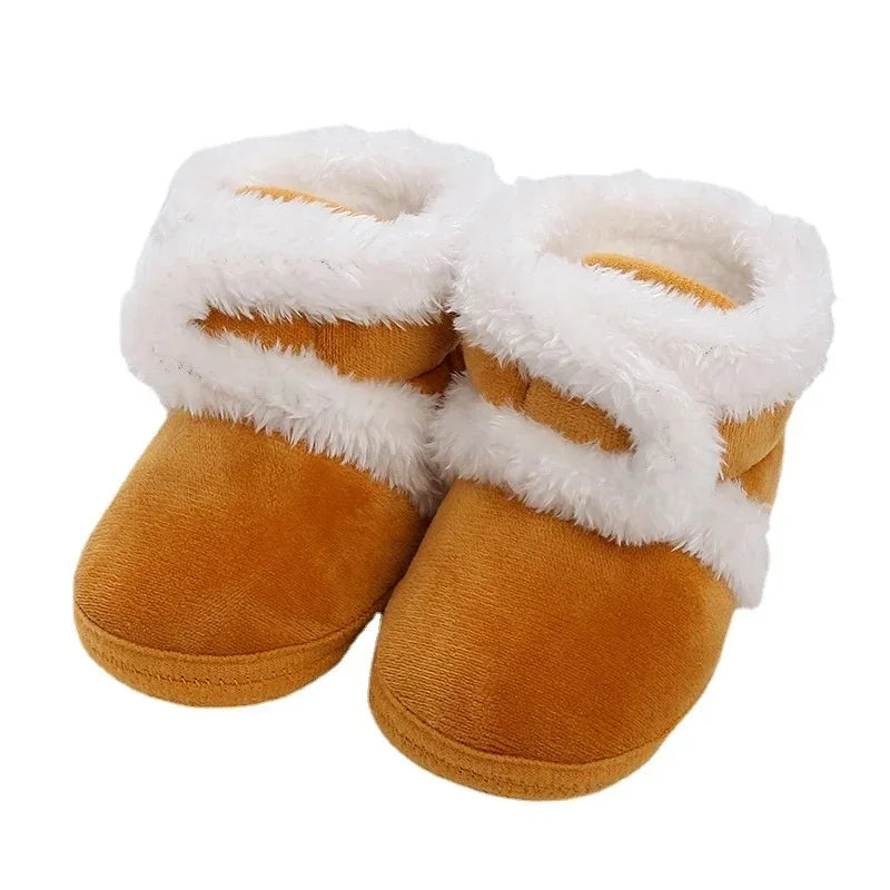 Textured soft sole anti-slip baby shoes, perfect for crawling and early walking.