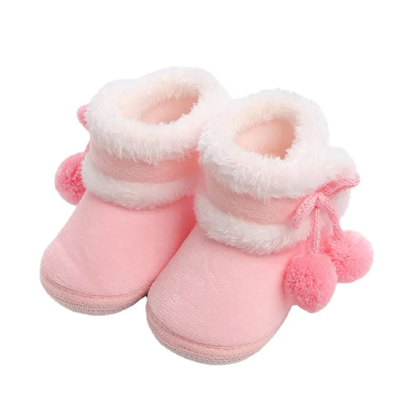 Unisex baby first walker shoes, anti-slip design for secure and happy steps.