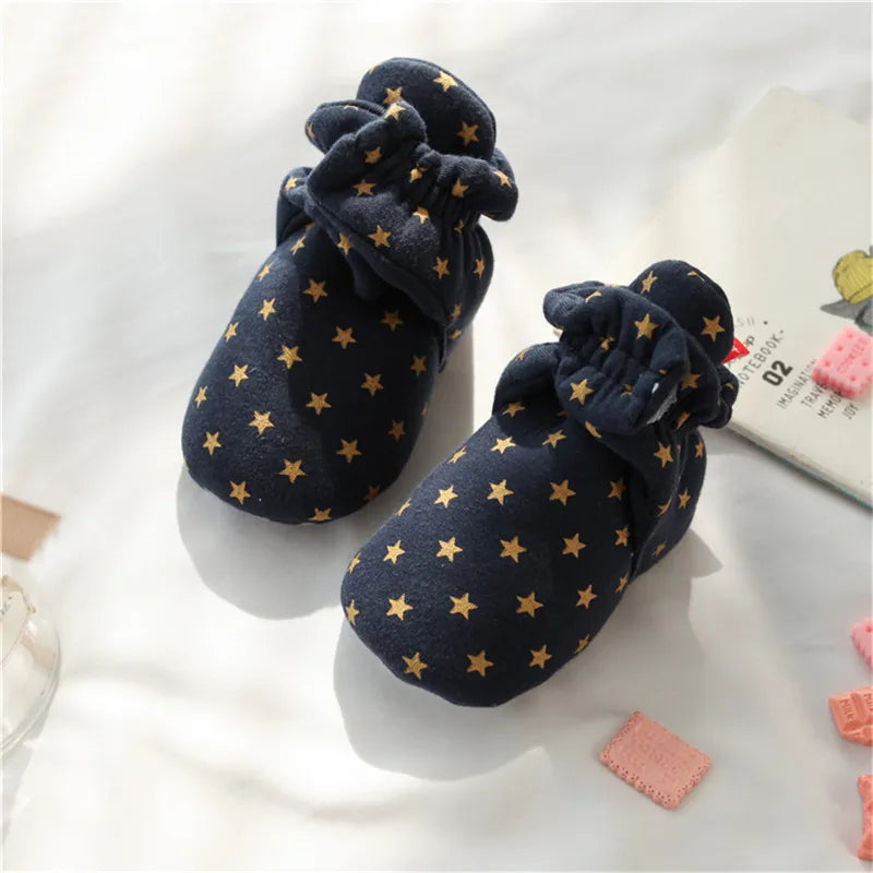 Baby first walker anti-slip shoes, promoting confident and steady steps.