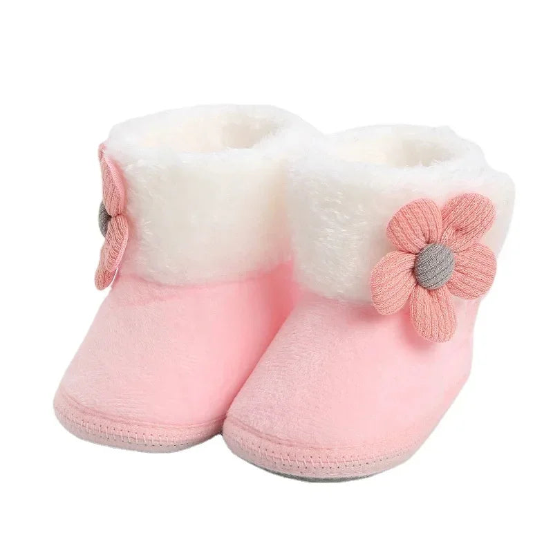Adorable unisex baby crib shoes, anti-slip and soft for delicate infant feet.