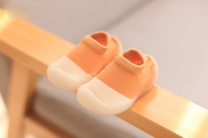 Collection of colorful soft sole baby first walker shoes, anti-slip and comfortable cotton