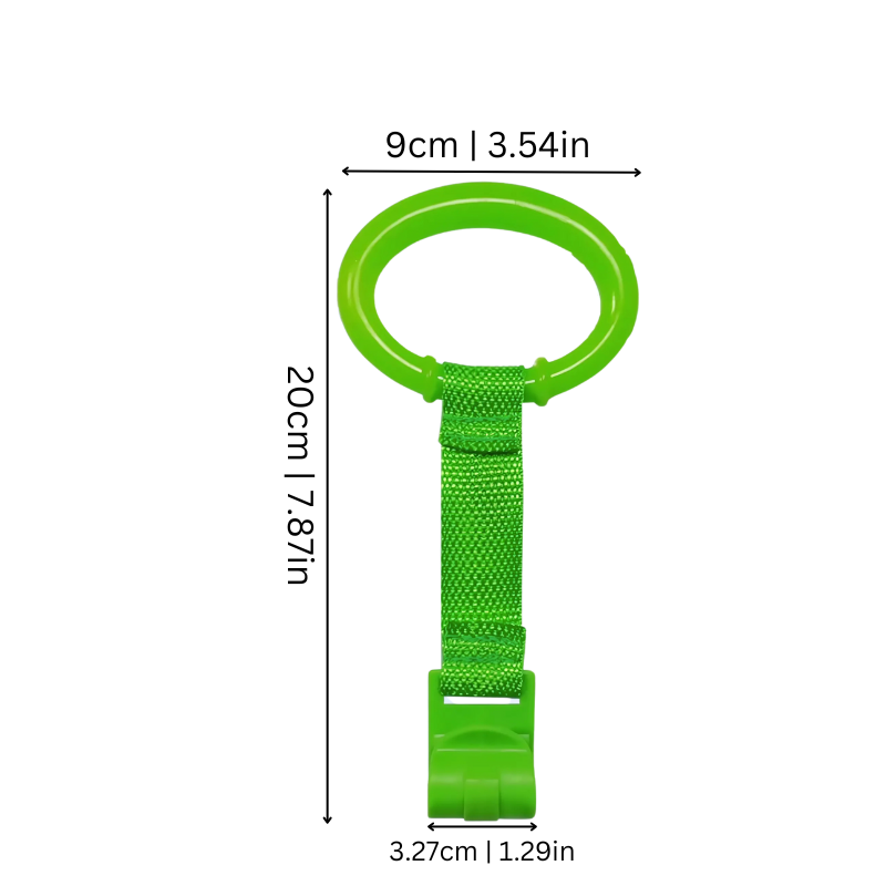 Set of colorful playpen rings, a baby gear accessory for toddlers, encouraging standing, walking, and motor skills.