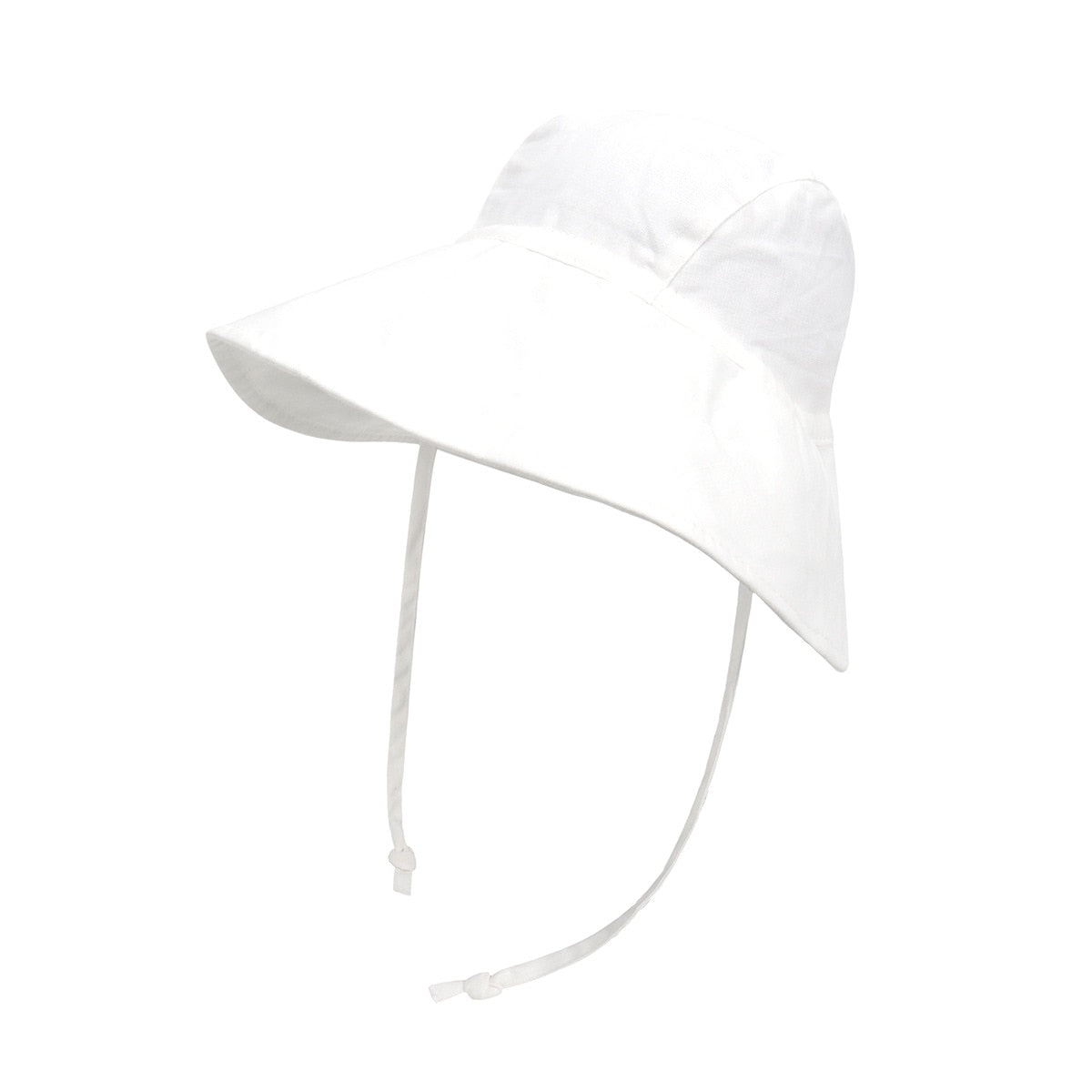 Toddler sun protection hat, wide brim, cotton linen, windproof, unisex baby accessory for beach and outdoor.