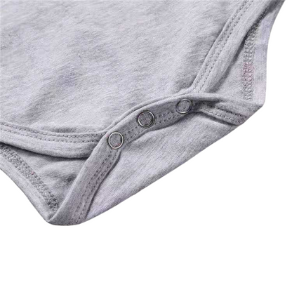 Folded unisex baby tattoo sleeve bodysuit, soft fabric, perfect for infant fashion