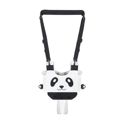 Baby walking harness laid flat, highlighting its breathable material and lightweight construction