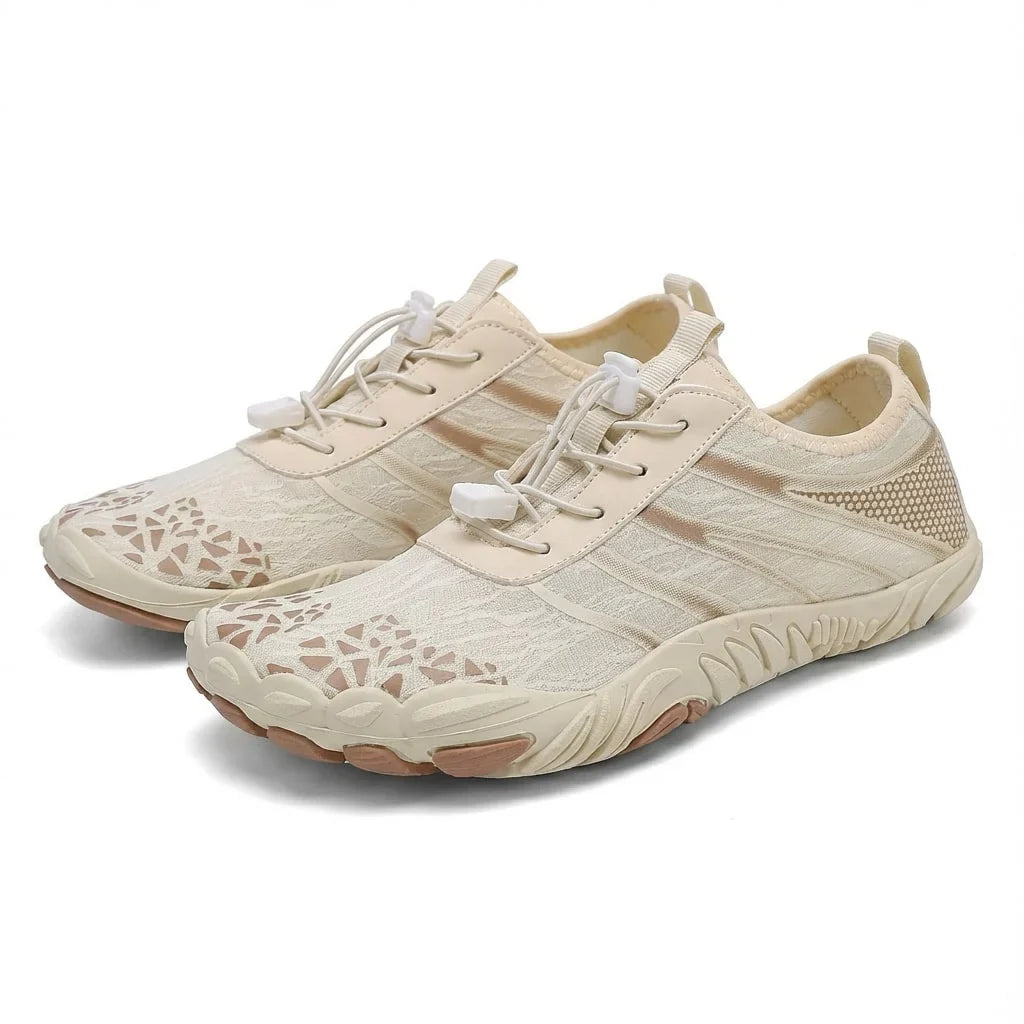 Unisex barefoot comfort shoes for natural movement, featuring a wide toe box & flexible sole.