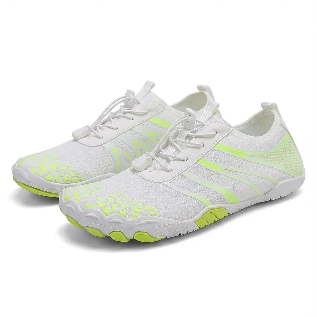 Flexible sole barefoot shoes, lightweight & non-slip, designed for natural movement comfort.