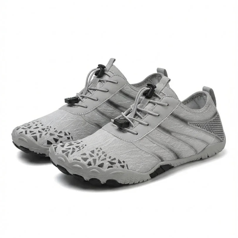 Wide toe box barefoot comfort shoes, unisex & lightweight, great for natural walking & casual wear.